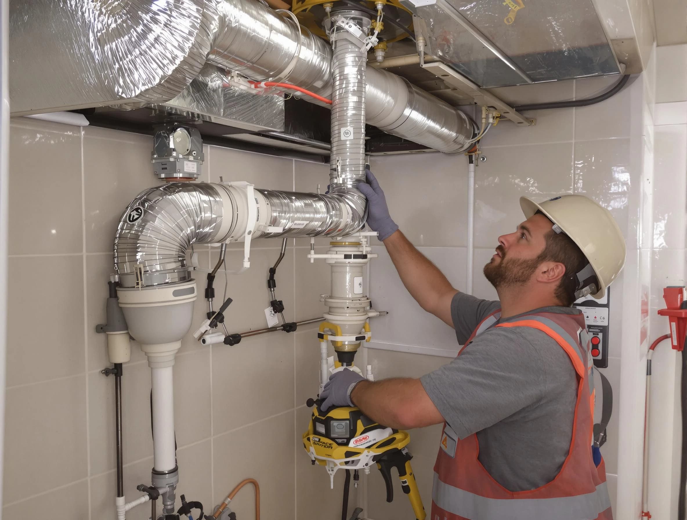 Holladay Dryer Vent Cleaning expert performing professional dryer vent repair and installation in Holladay