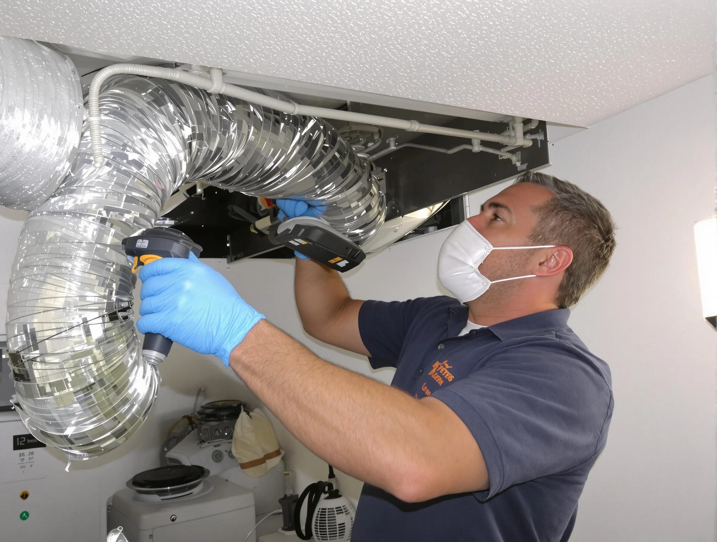 Holladay Dryer Vent Cleaning professional performing thorough residential dryer vent cleaning in Holladay