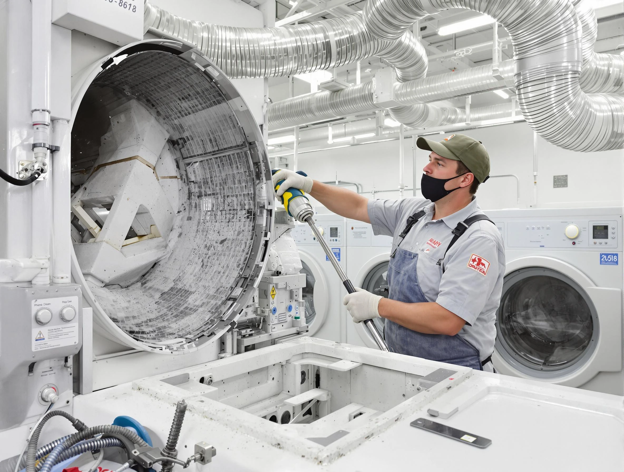 Commercial Dryer Vent Cleaning in Holladay