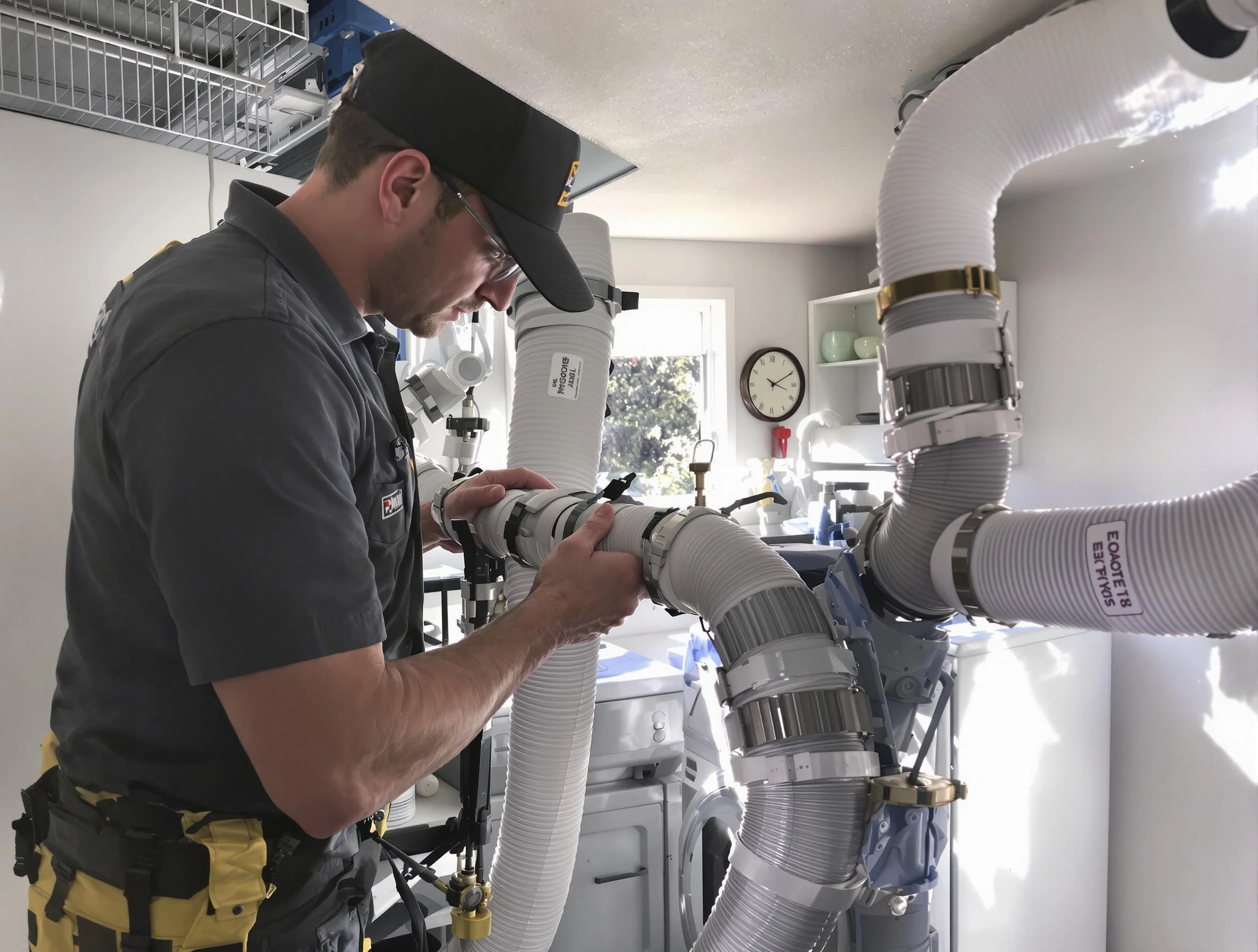 Dryer Vent Hose Installation in Holladay