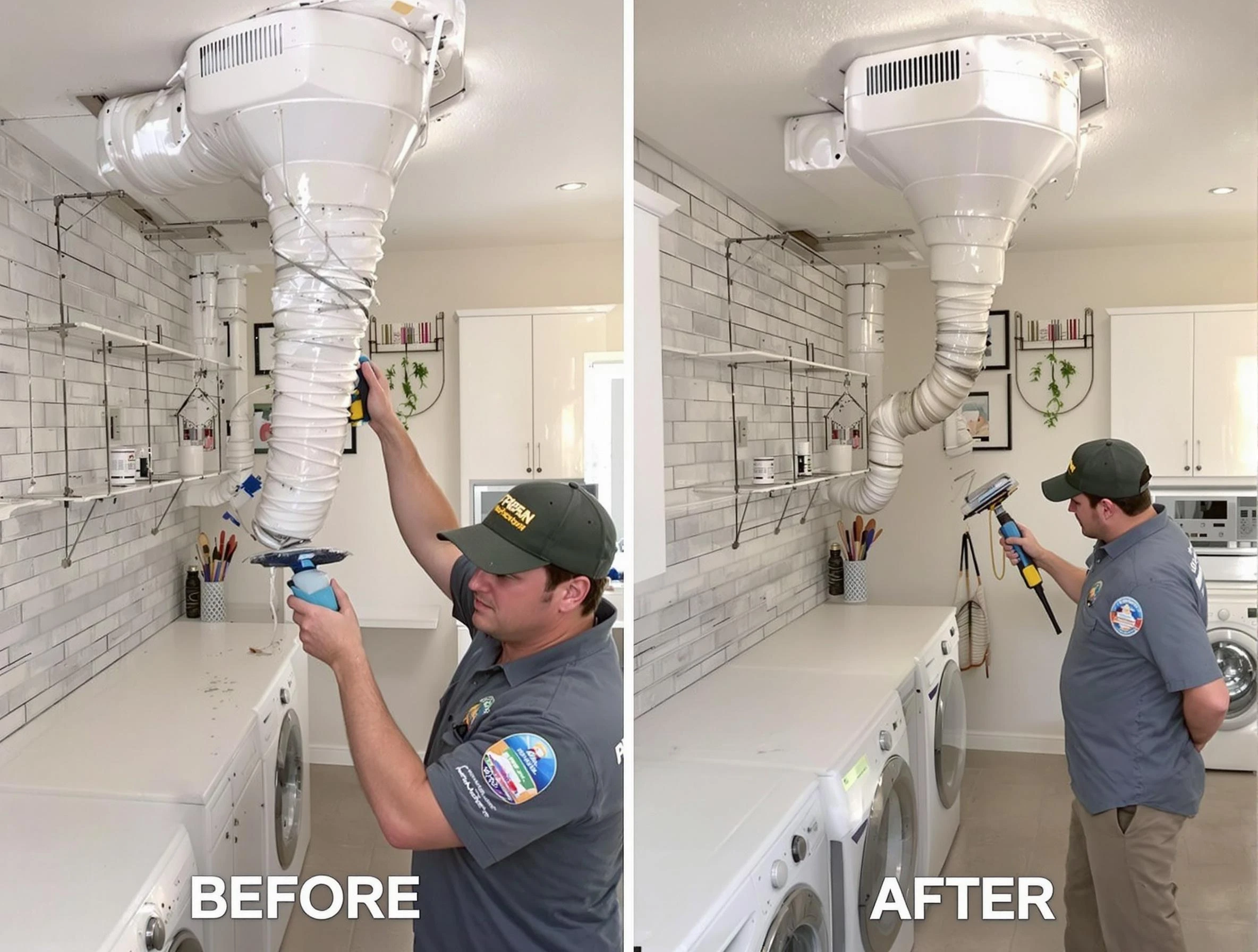 Professional dryer exhaust vent cleaning by Holladay Dryer Vent Cleaning in Holladay