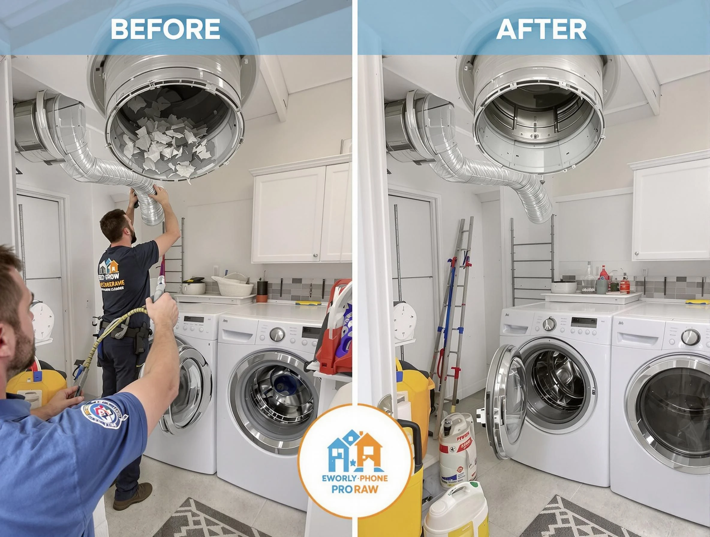 Residential dryer vent cleaning by Holladay Dryer Vent Cleaning in Holladay